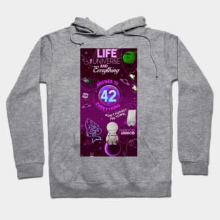 life the universe and everything Hoodie